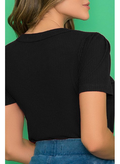 t shirt manga curta em malha canelada nitido jeans 4