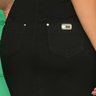 saia jeans secretaria black nitido jeans 7