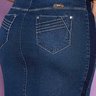 saia jeans com cinto detalhe na barra nitido jeans 2