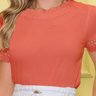 blusa coral mangas curtas em guipir 3