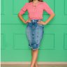 saia jeans fenda assimetrica 6