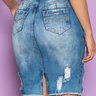 saia jeans destroyed com amarracao no cos nitido jeans 1