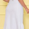 saia sarja branca evase 8