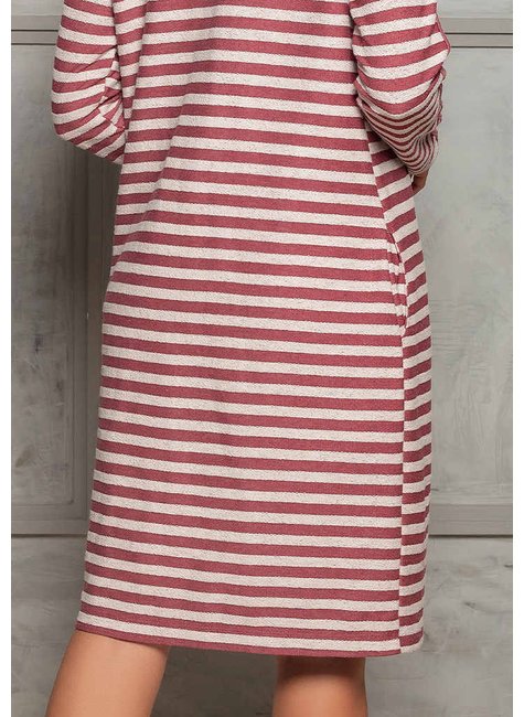 conjunto feminino marsala listrado shirley nitido jeans costas baixo