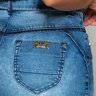 saia jeans reta com amarracao 10