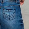 saia jeans botoes frontais marineuza nitido jeans costas detalhe