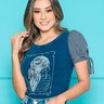t shirt denim com estampa bordados e ribanas nitido jeans cima