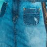 saia denim com galao lateral nitido jeans 2