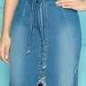 saia jeans midi destroyed com fenda frontal nitido jeans 3