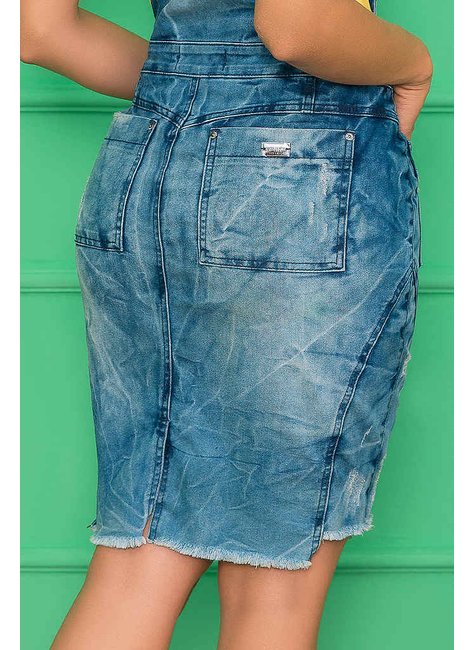 salopete jeans barra assimetrica 2