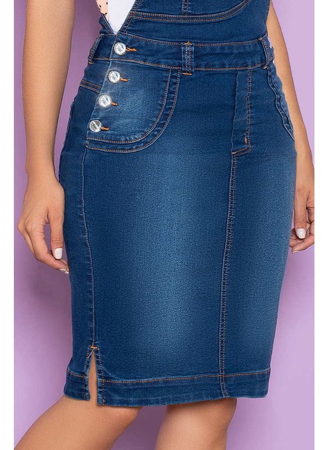 salopete jeans detalhes recortes nitido jeans 8