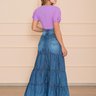blusa clarice lilas e saia mariane 1
